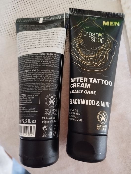 Крем для заживления татуировки