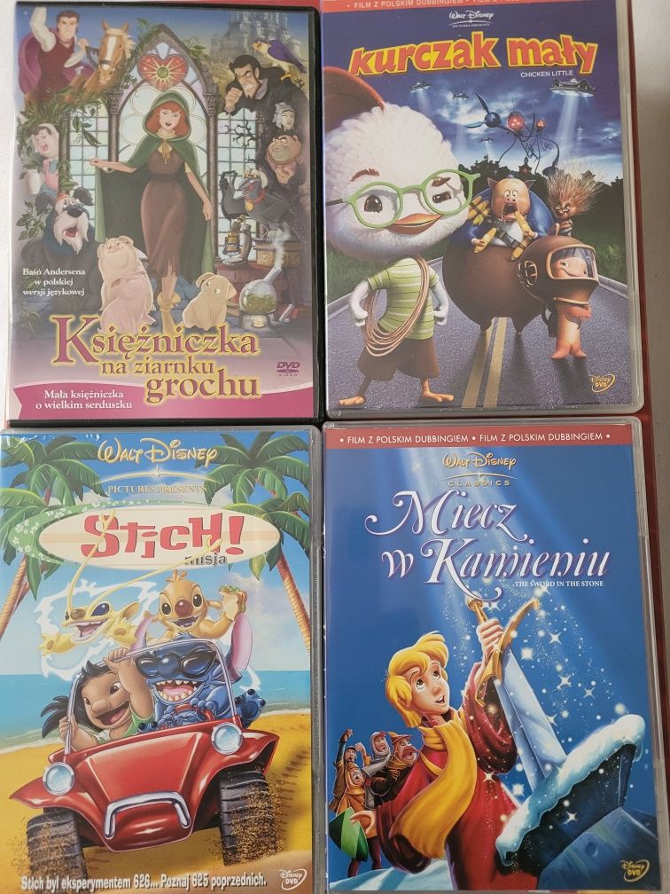 Bajka Disneya na DVD