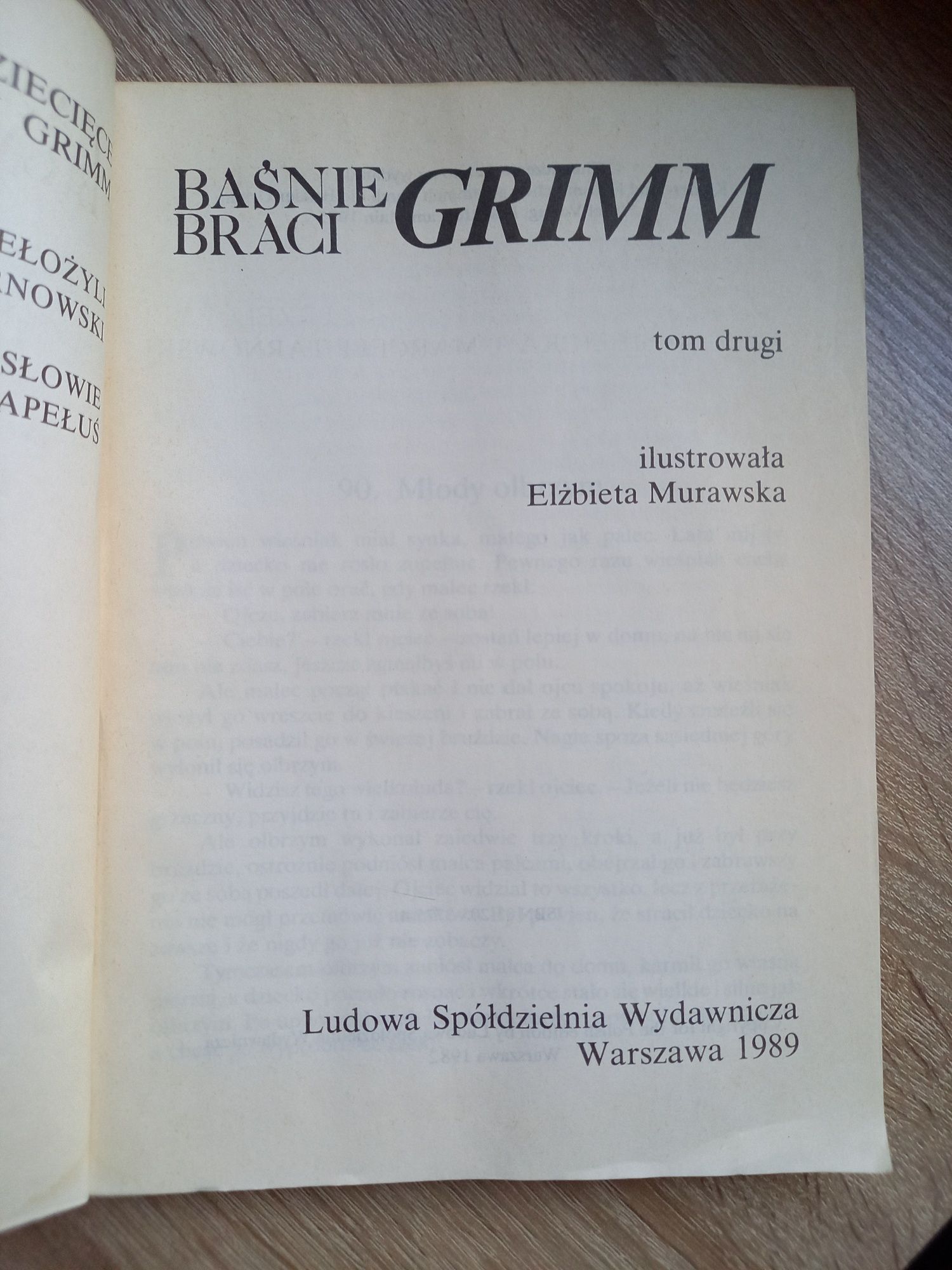 Baśnie Braci Grimm tom 1 i 2