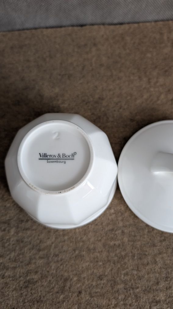 Villeroy Boch bombonierka, cukiernica, pojemnik klasyczna porcelana