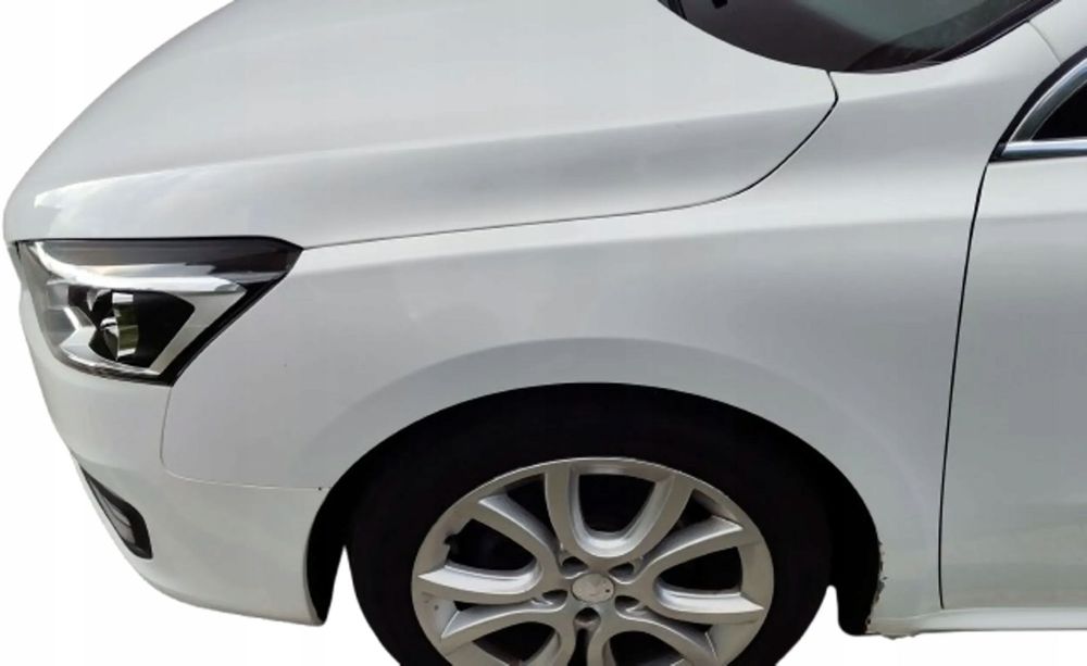 peugeot 508 1 i lift 15-18 błotnik lewy przedni lewy przód biały ewpb