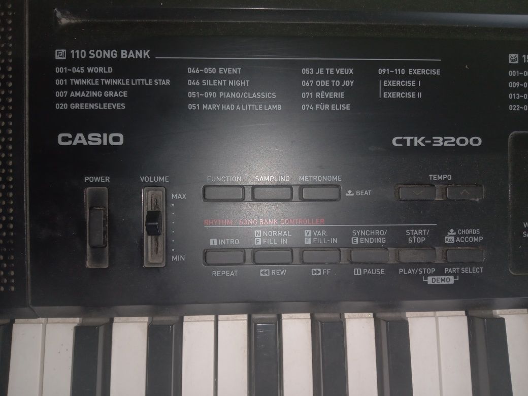 Klawisze Casio CTK 3200
