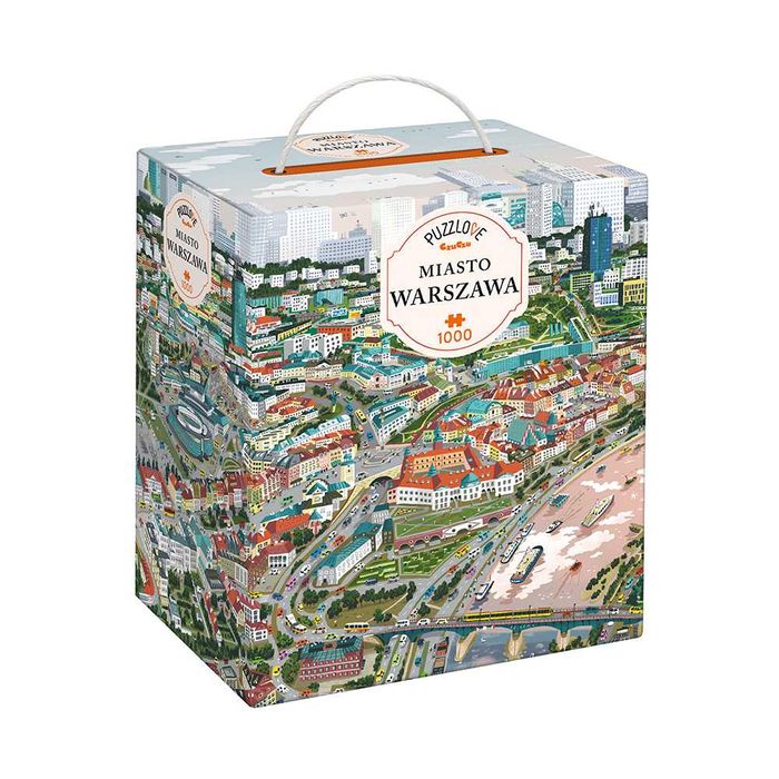 CZUCZU PUZZLOVE Miasto Warszawa 1000 elementów CZU CZU