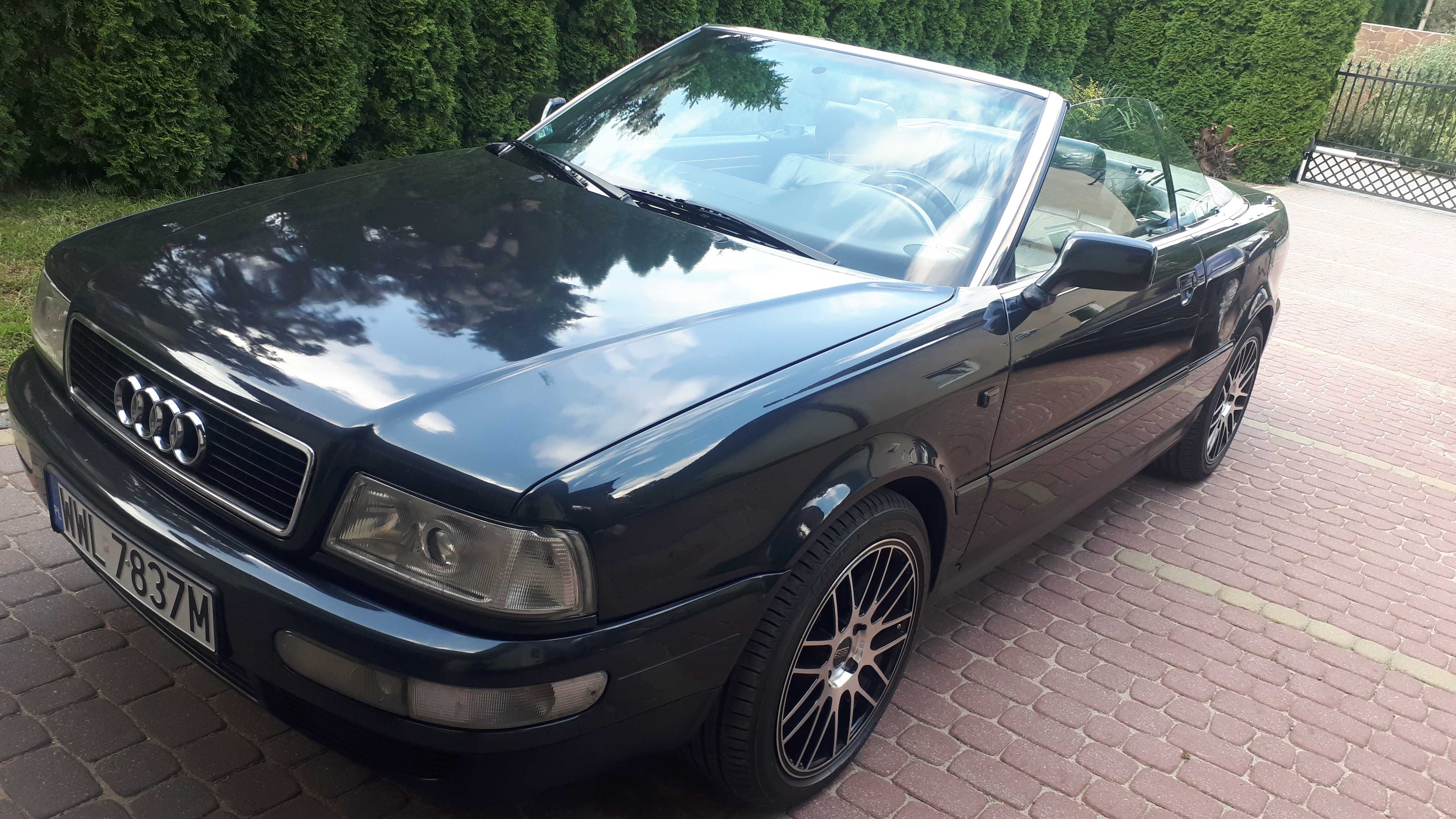 AUDI 80  Cabrio 2.6.v6 Automat Klima Soczewka Elektryka