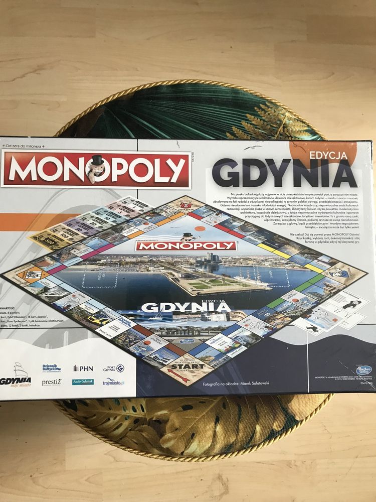Gra monopoly edycja Gdynia