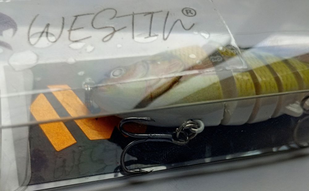 Wobler Westin segmentowy 10 cm 18 g swimbait spinning