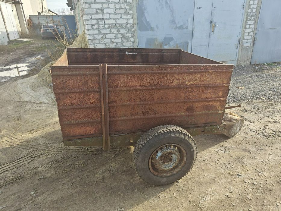 Доставка Самодельный Прицеп легковой для мотоблока причіп