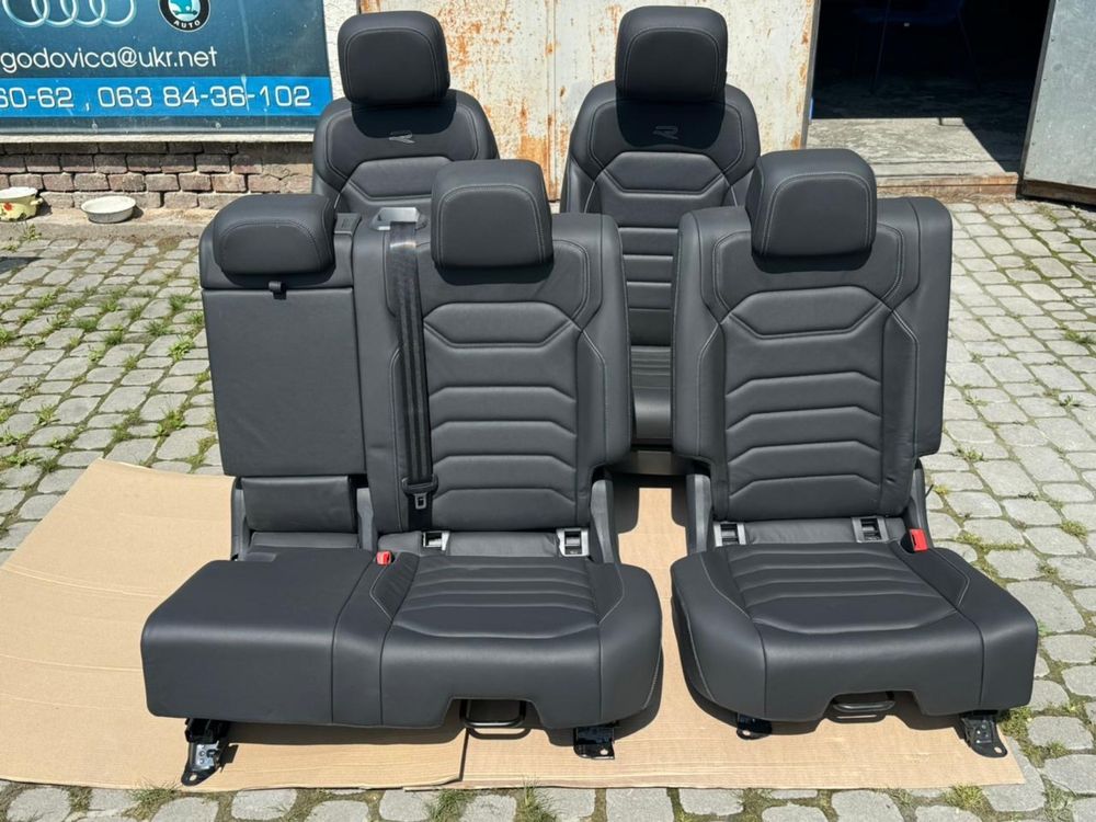 Volkswagen Touareg III R-LINE  Салон Сидіняя Фольксваген Туарег 3