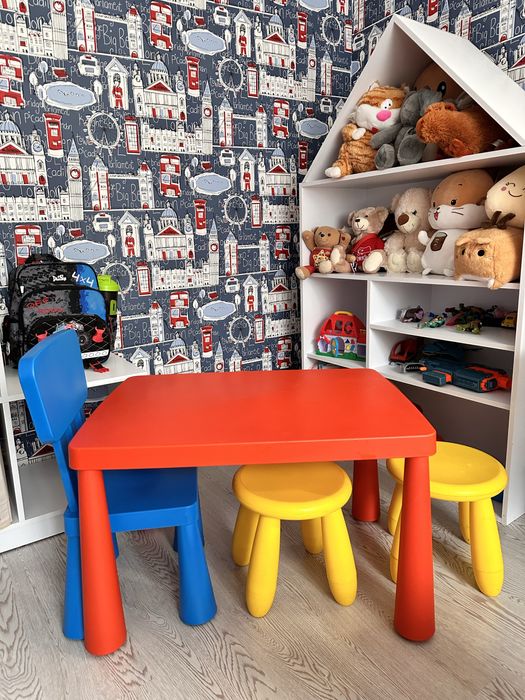 Дитячий столик ikea MAMMUT МАММУТ