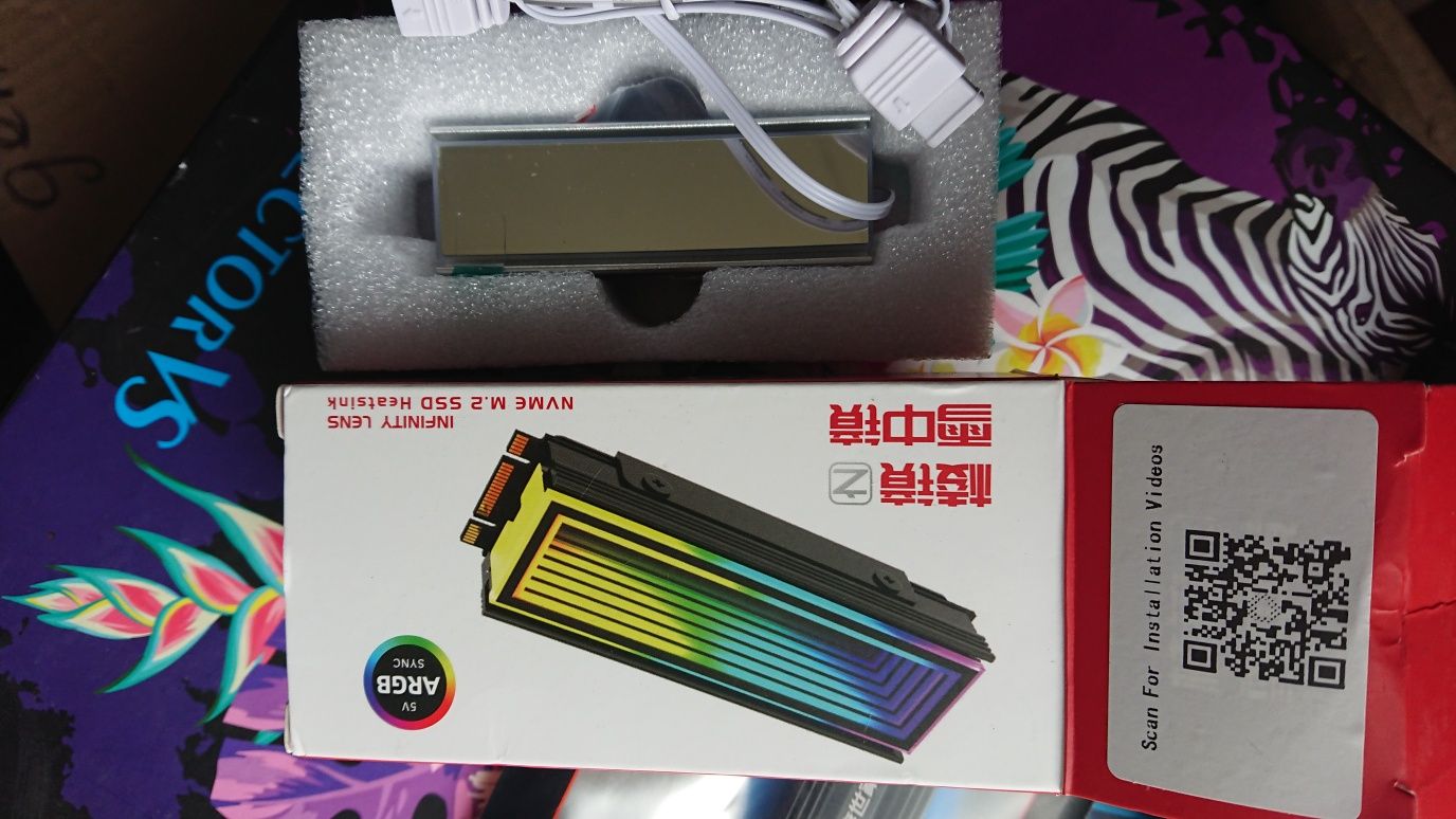 Ssd 128 m2, Радиатор rgb, для ссд... М2