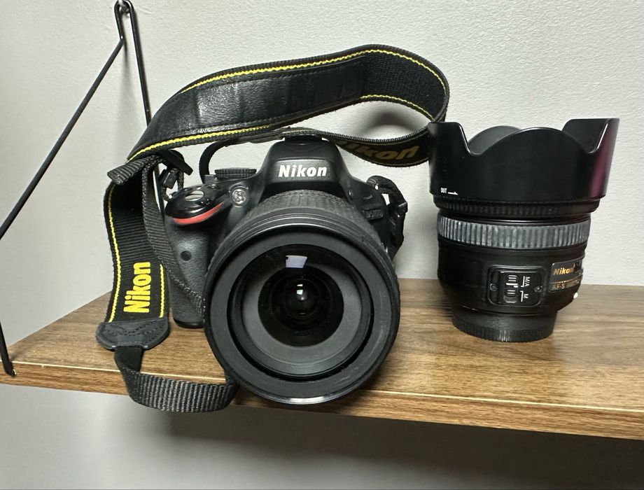 Nikon D5100 + 18-105 VR + 50mm f/1.8 – komplet zestaw fotograficzny