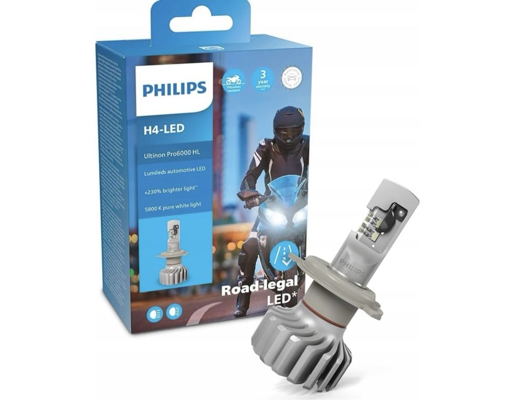 Żarówka Philips Ultinon PRO6000 H4-LED 18W