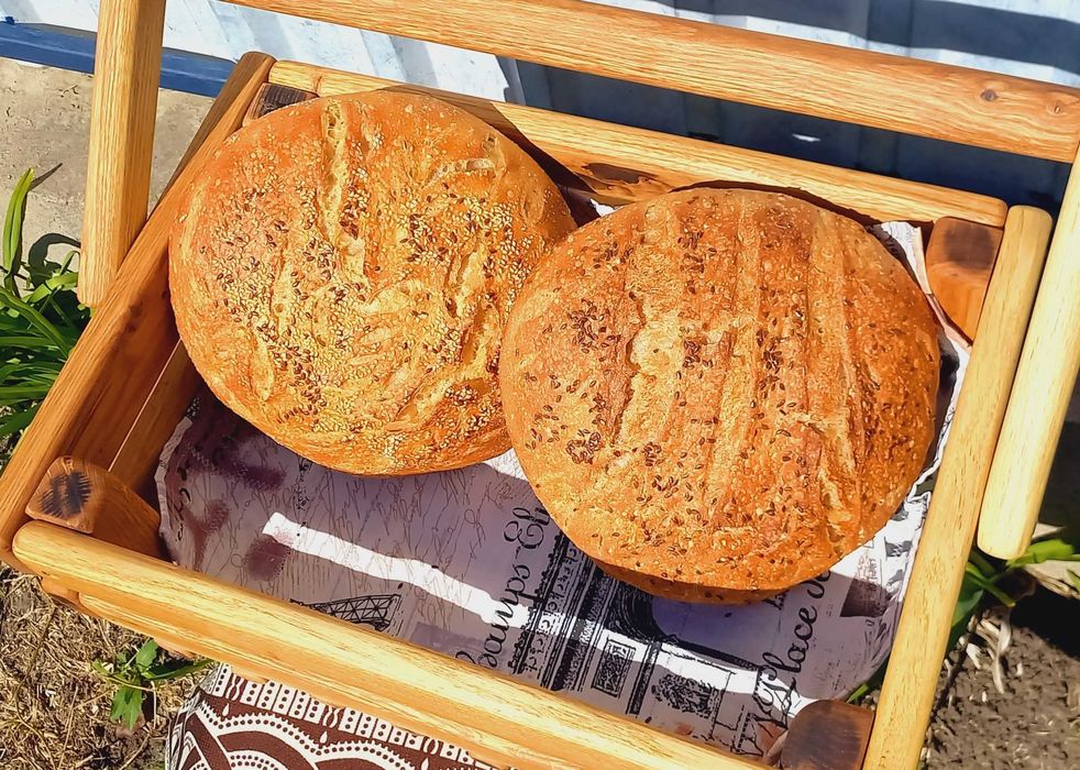 Хлеб бездрожжевой ремесленный на закваске Квас Телеграм  remhlebpavlog