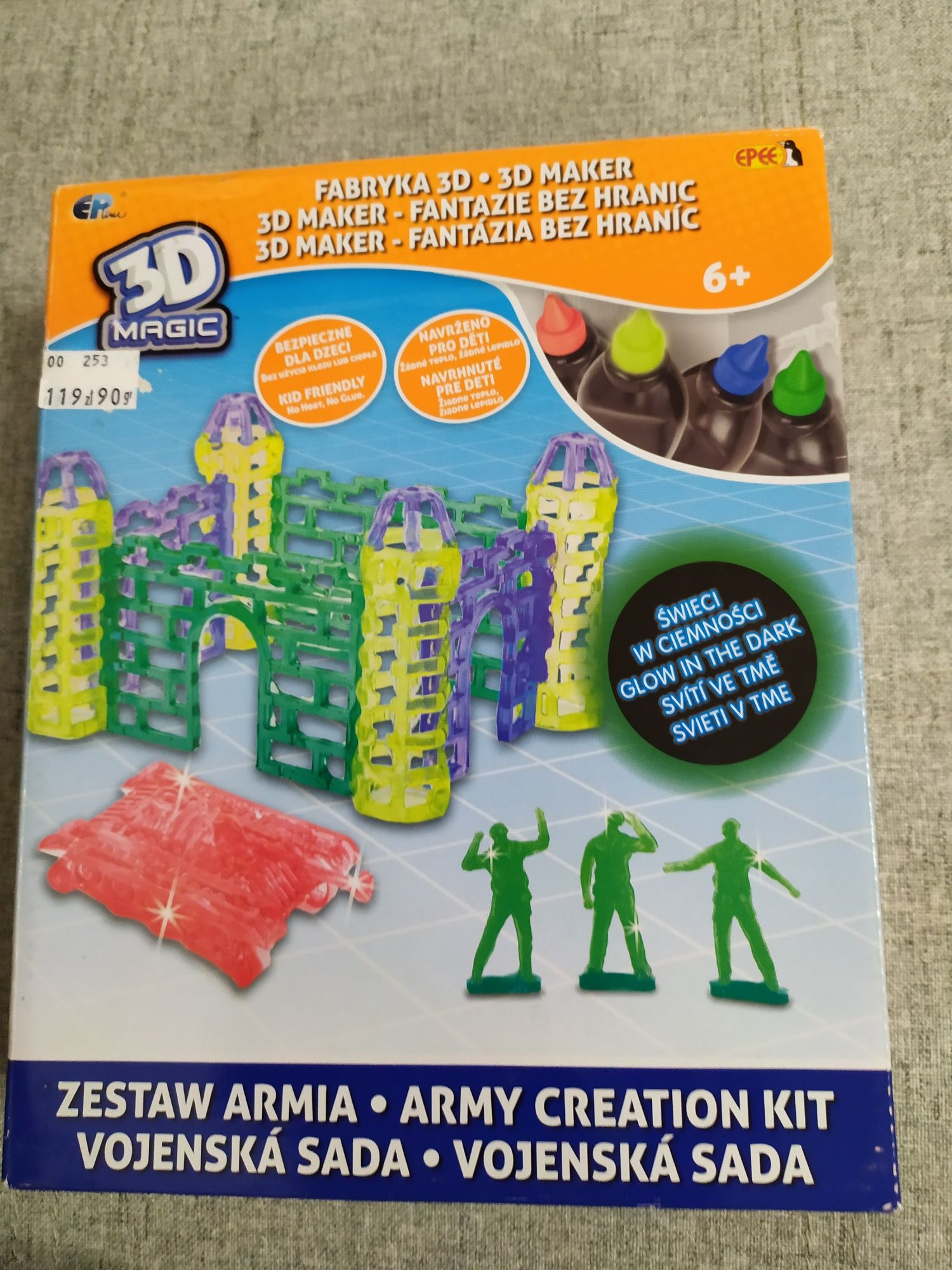 Wojsko Żołnierzyki Zestaw armia Fabryka 3D