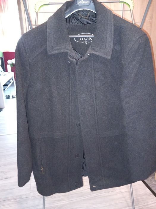 Kurtka męska zimowa czarna  rozmiar 182/54