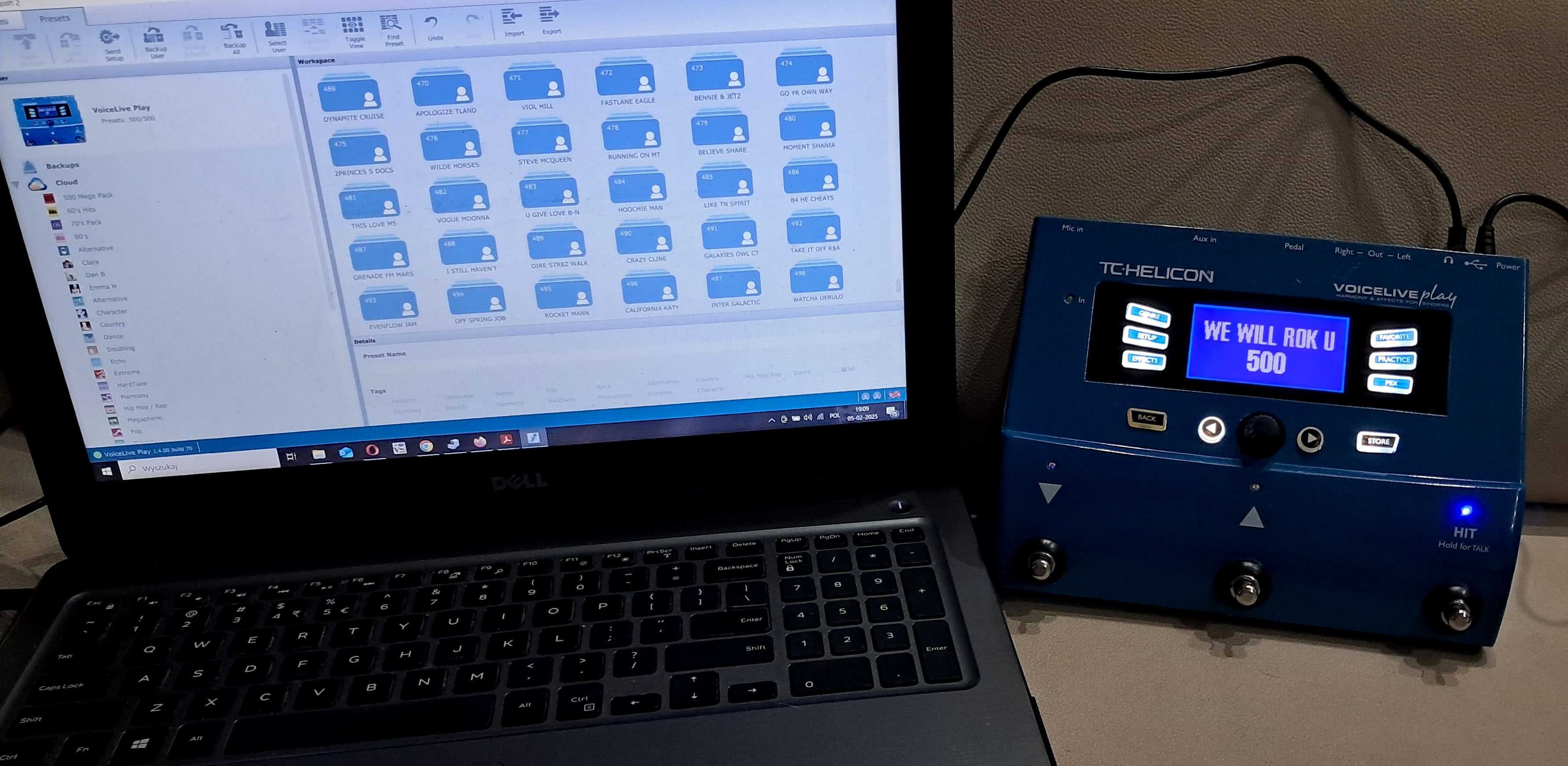 TC Helicon VoiceLive Play, NOWE Oprogr, 500 presetów, Instrukcja PL!!!