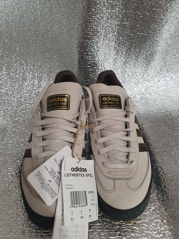Adidas lothertex spzl mist stone dark brown core black