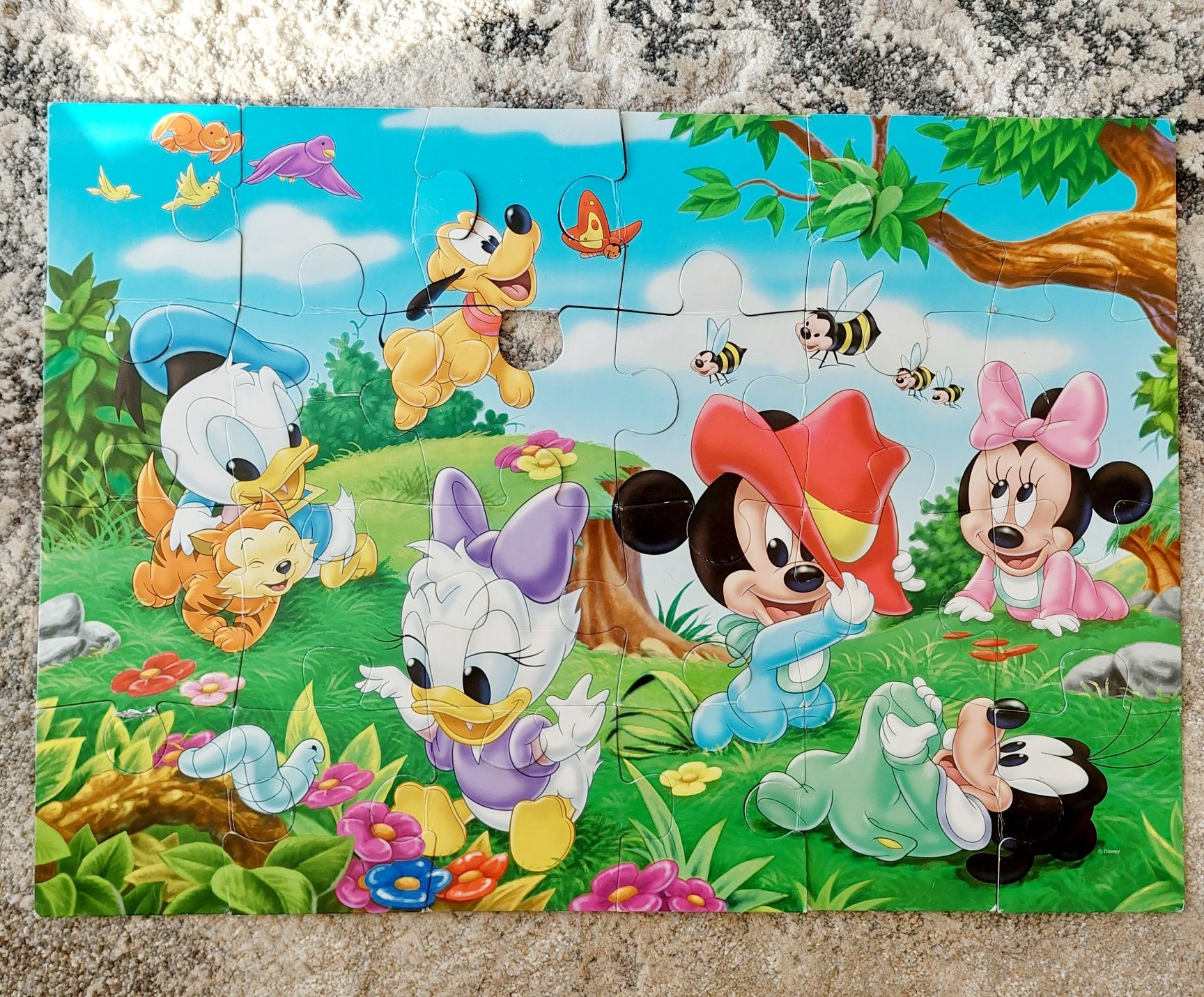 Clementoni extra Puzzle super color Maxi 24 elementy wiek 3+
