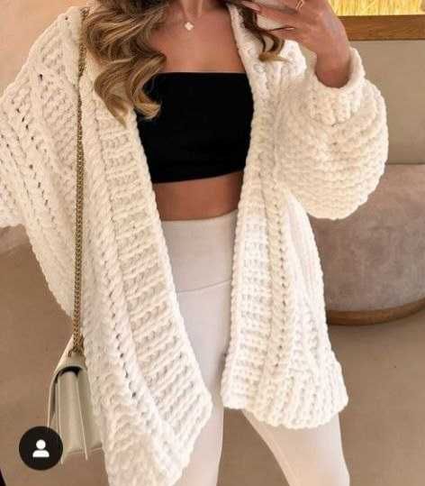 В'язаний кардиган