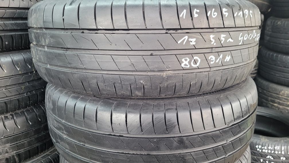 Dwie letnie 15/65/195 goodyear