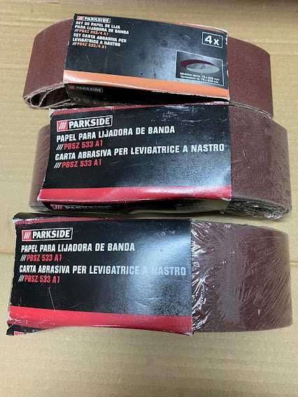 Papel para lixadora de rolo