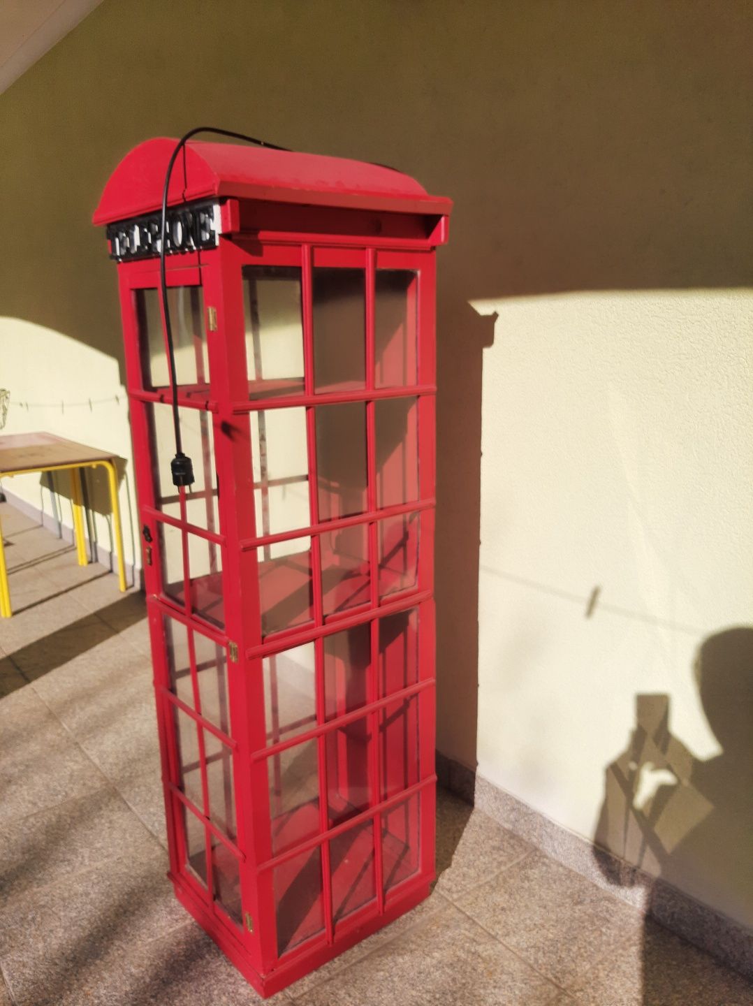 Cabine inglesa decoração