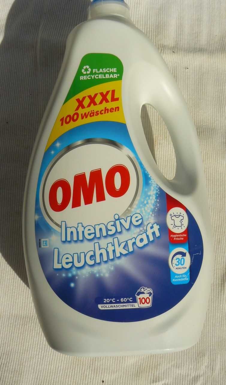 OMO Żel do prania białego Niemiecki- 5L 100 prań XXXL.