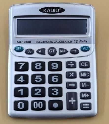 Продам Калькулятор настольный бухгалтерский Kadio KD-1048B