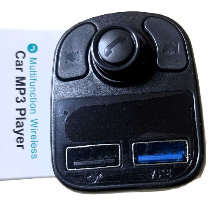 Transmiter odtwarzacz BT/FM, 2 x USB, mp3 TF card, hands free