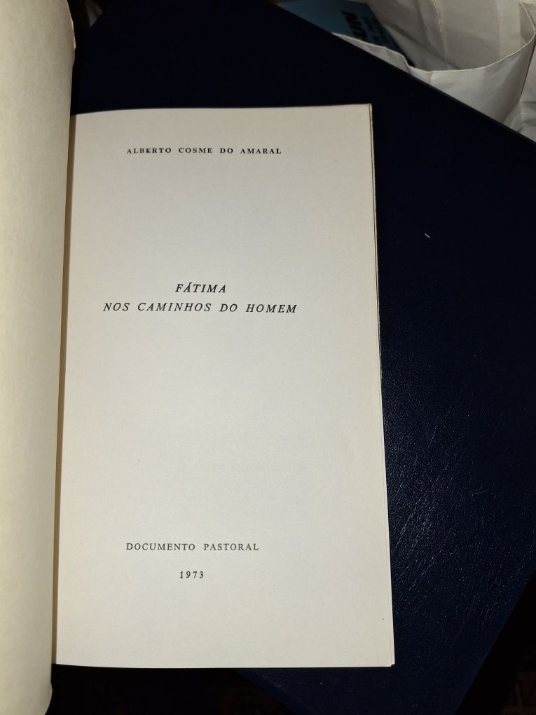 Fátima nos caminhos do homem 1973 livro