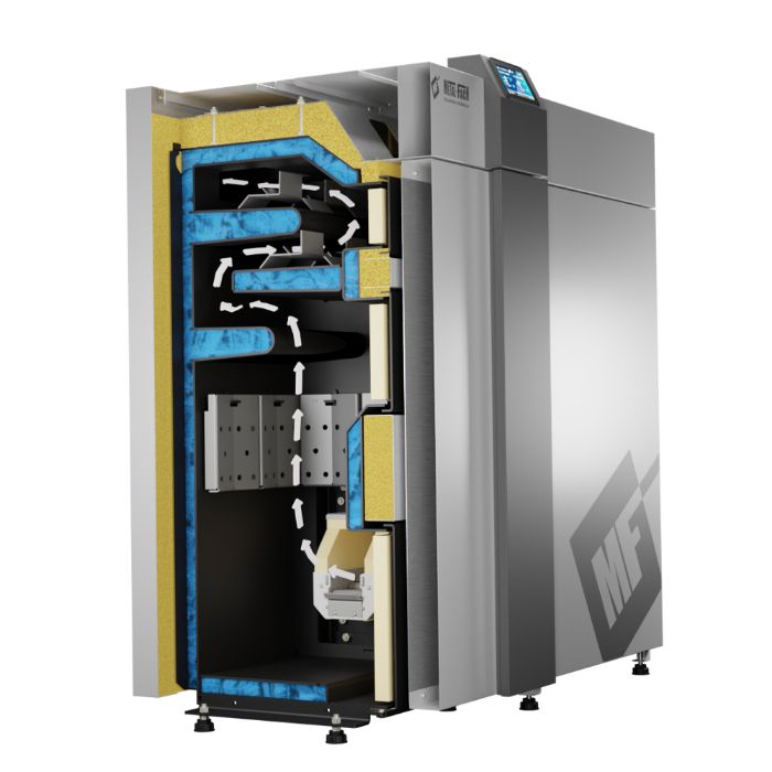 Kocioł na pelet METAL-FACH SMART Pellet WF PRO - 5 klasa - Ecodesign
