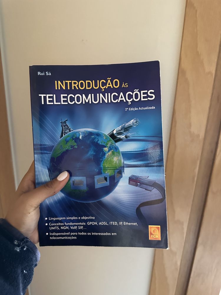 Livros “Introdução às telecomunicações”