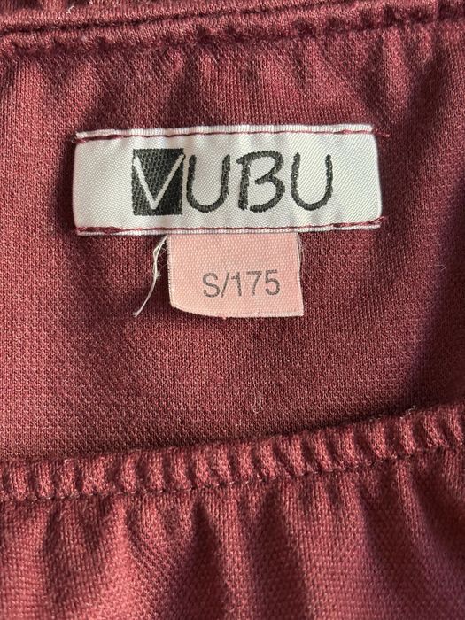 Burgundowa sukienka hiszpanka vubu