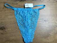 Primark stringi niebieskie nowe 12-14
