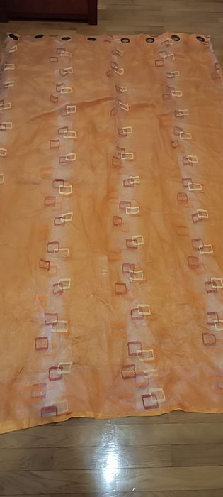 Cortinas laranja