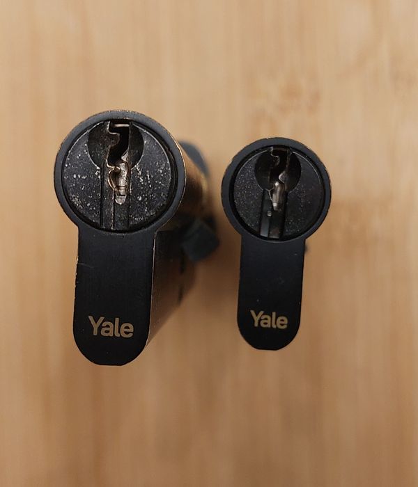 Komplet wkładek Yale Y600 50/50