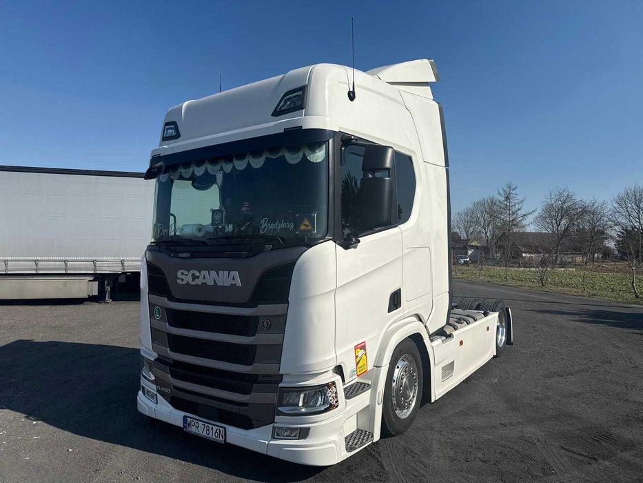 Scania R450 Mega low deck , Full opcja , Alcoa , od nowości !