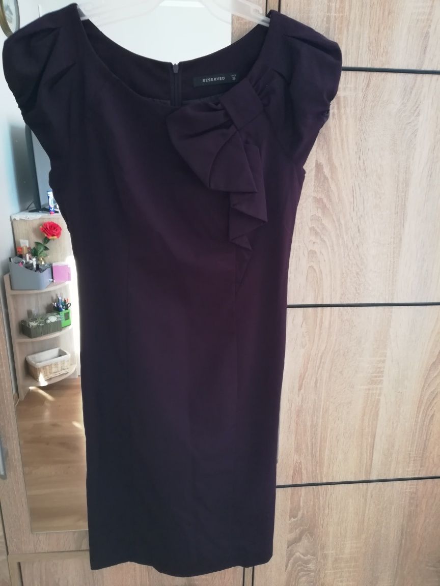 Fioletowa sukienka Reserved, rozmiar S