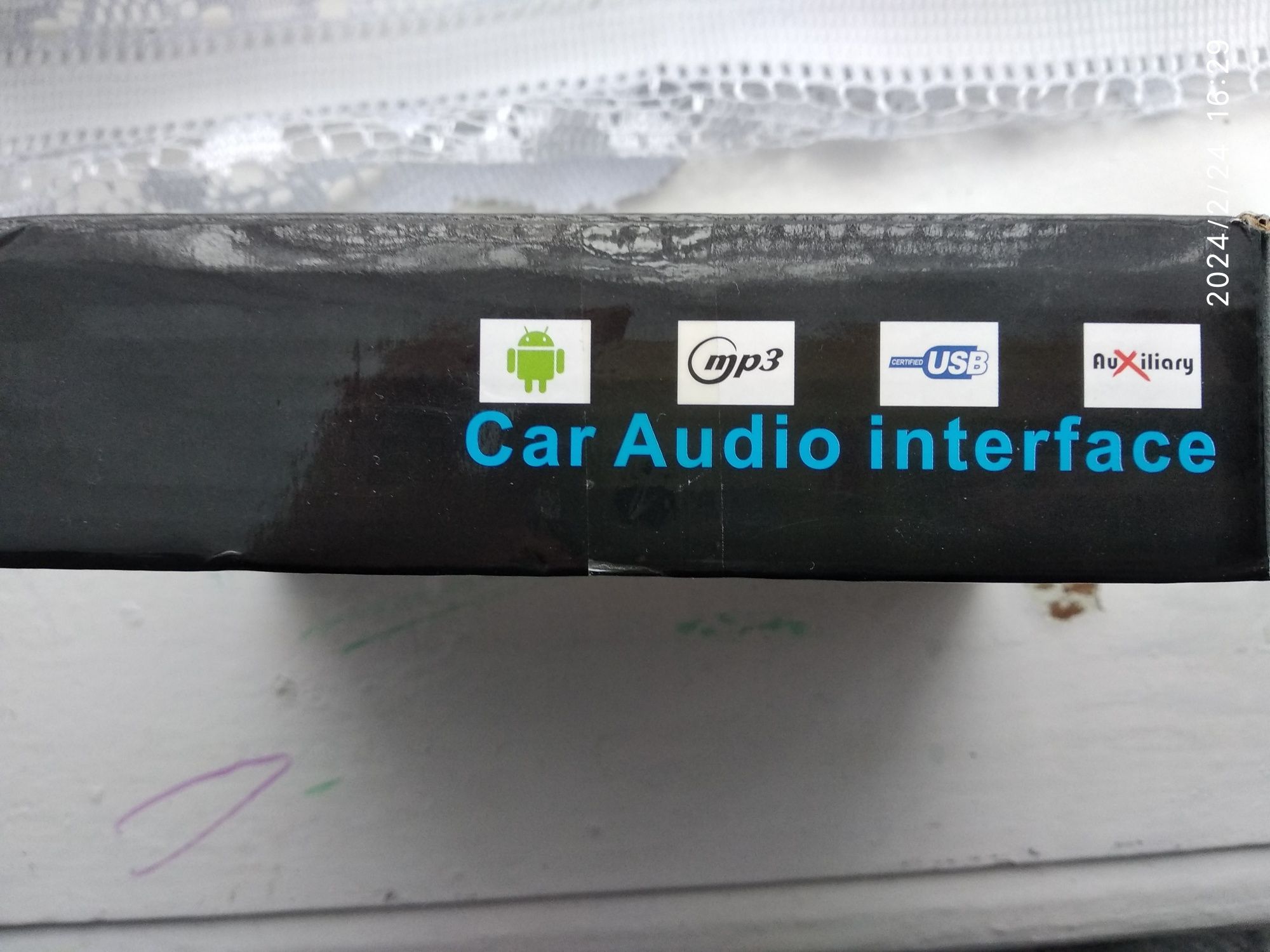 Звуковий музичний автомобільний інтерфейс USB AUX Adapter