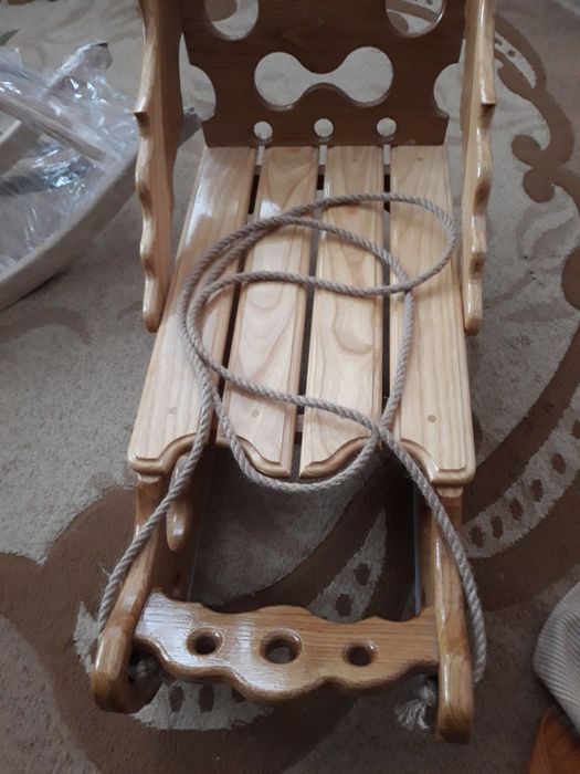 Санки дерев'яні, санки з дерева