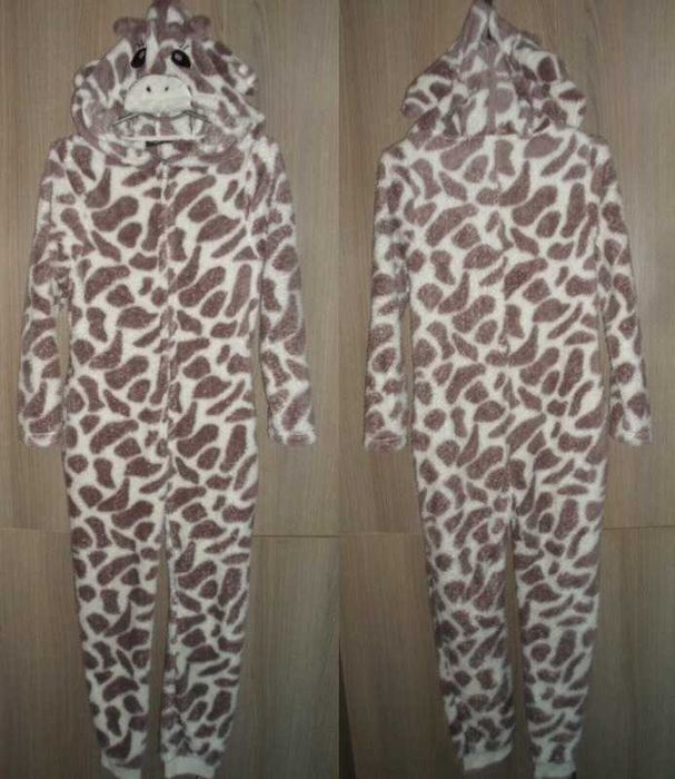Комбинезон пижама слип кигуруми флисовый 13-14-15-16 лет рост 164-170