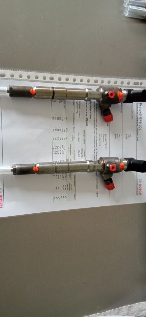 Wtryski Siemens VW 1.6TDI 03L130277B Audi Skoda Seat