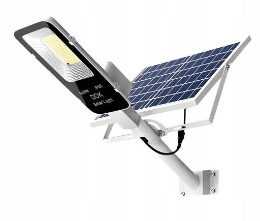 MOCNA Lampa Solarna LED 1200W Uliczna PILOT Zestaw