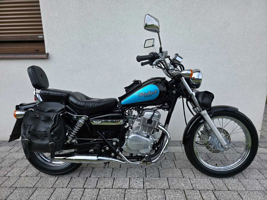 Honda Rebel 125 CA kat. B lub A1 tylko 25TysKM Super Stan z Niemiec