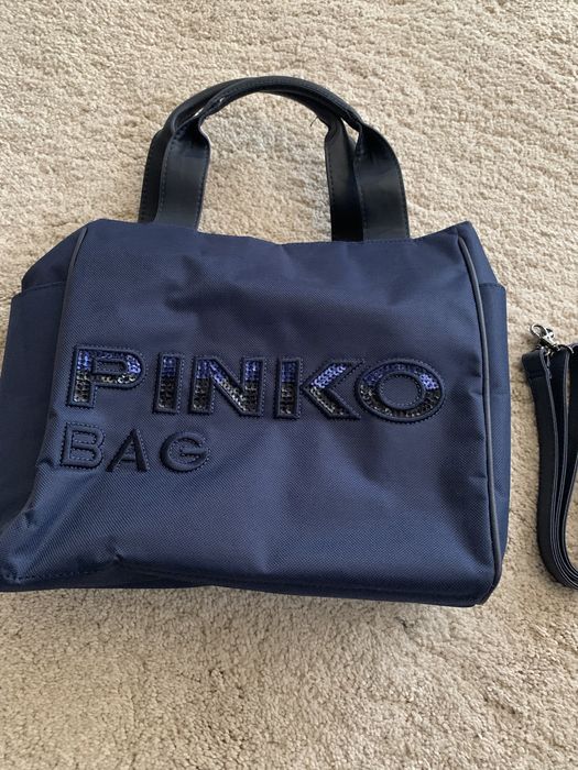 Torba Pinko granatowa
