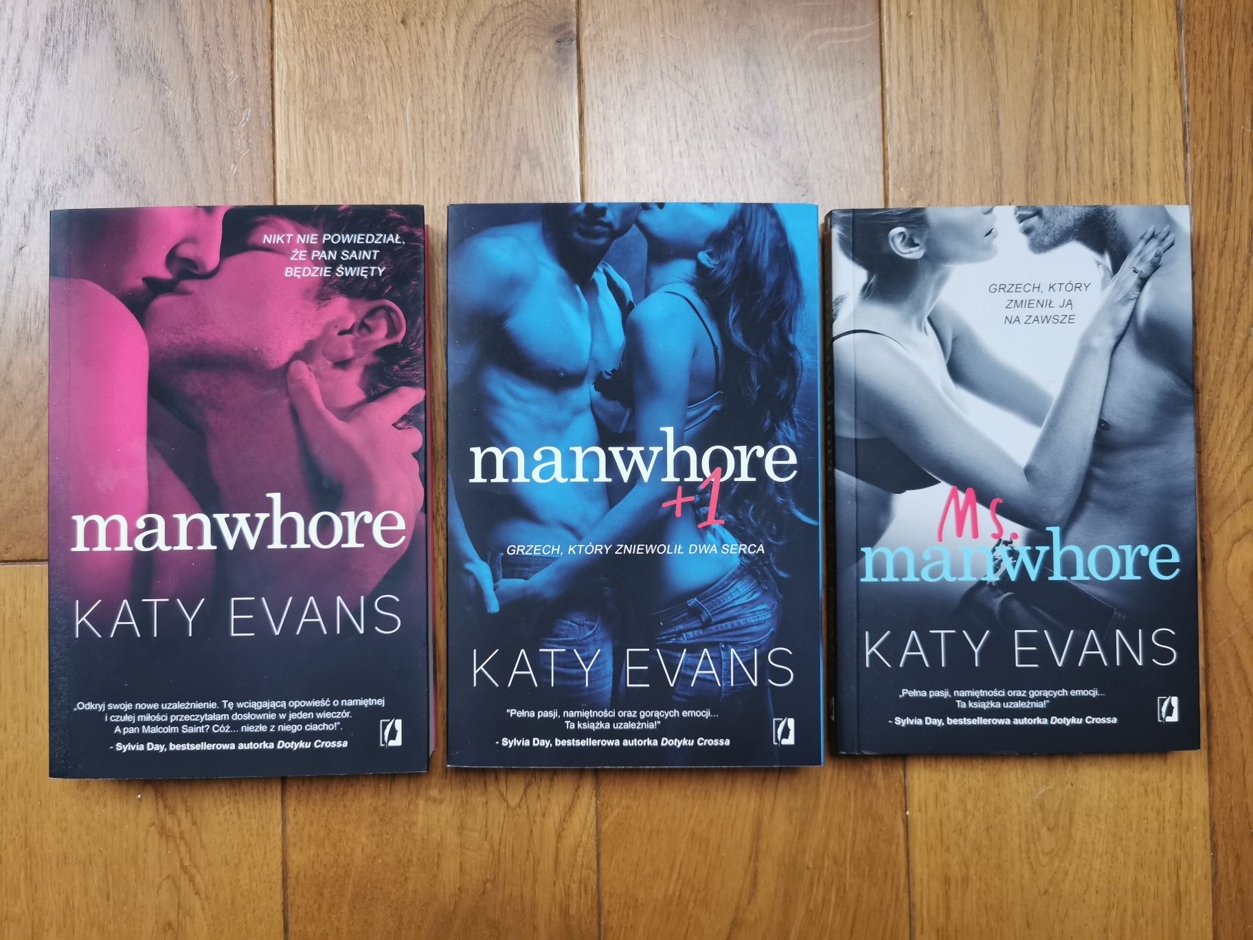 Książki seria Manwhore, K. Evans