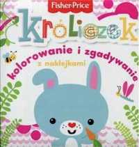 Fisher Price Kolorowanka podłogowa. Króliczek