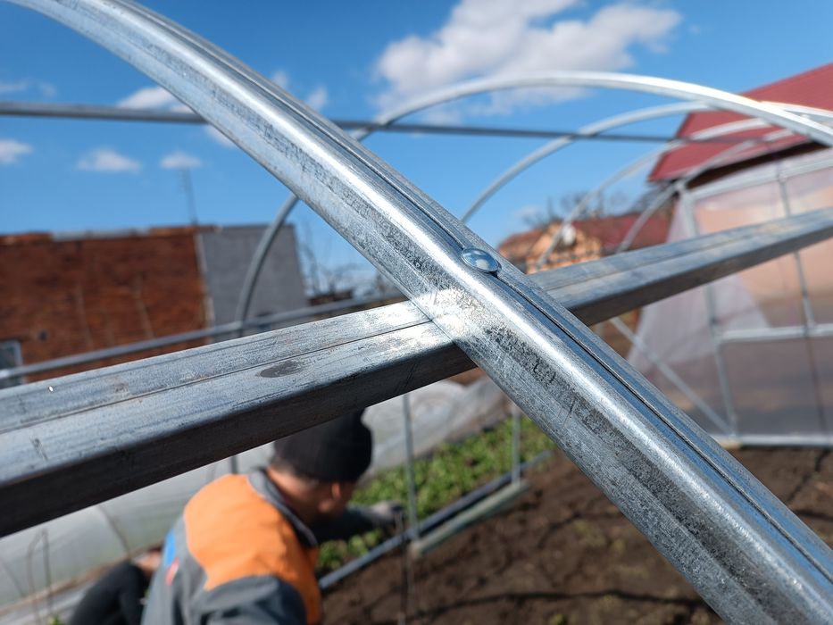 Оцинковані профільні труби! 20 грн м пог!