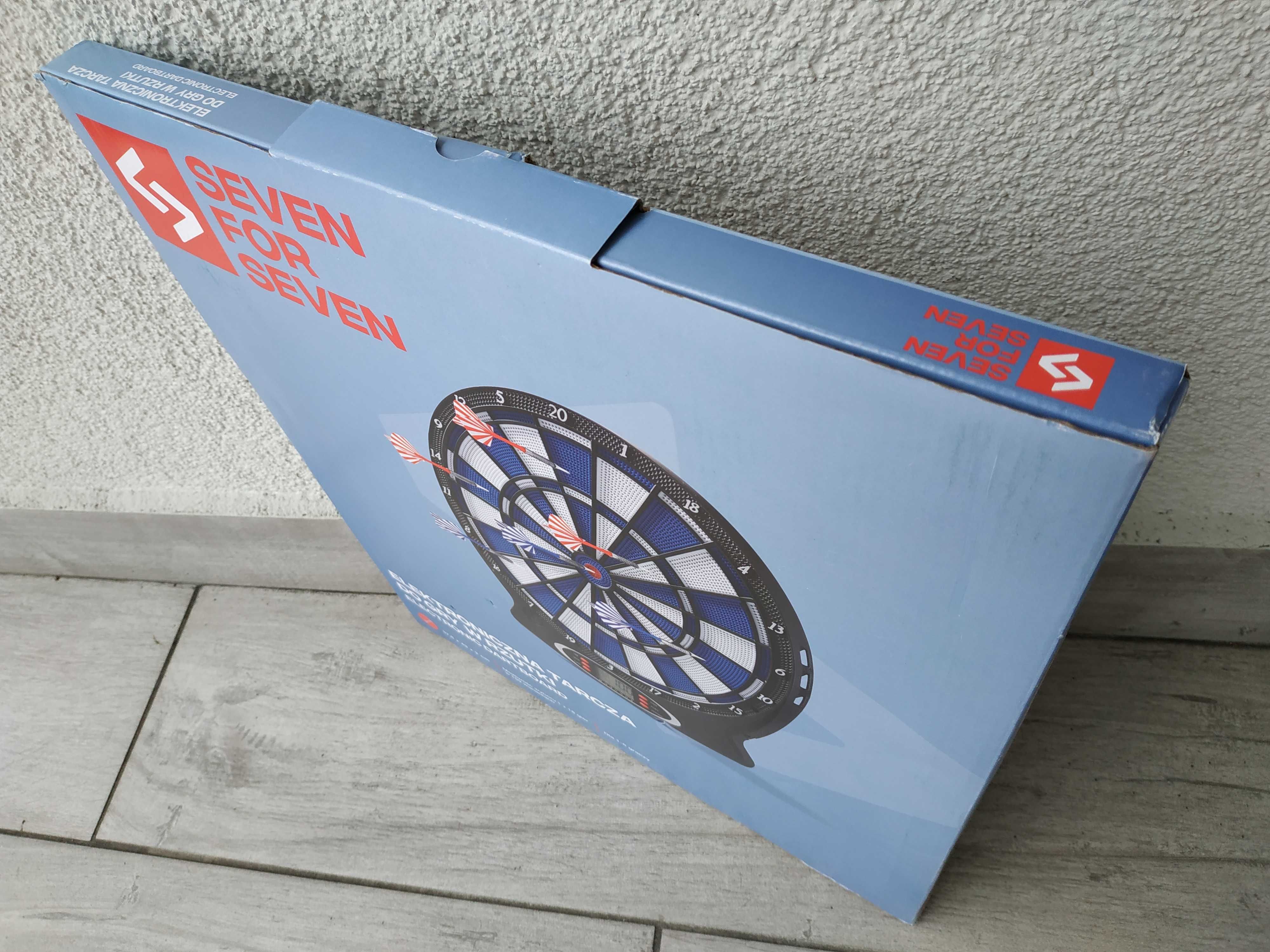 DART elektroniczna Tarcza do gry w rzutki Dartboard Seven for 7 - NOWA