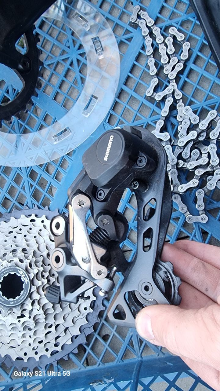 Група 1*11 Shimano Grx. Топ стан. Тест пробіг. Все без зносу.